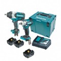 Makita DLX2371TJ - 18V 5.0Ah 2 Piece Brushless Combo Kit